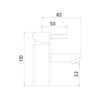 AG Forme Basin Mixer Taps in Chrome (Pair)