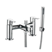 AG Favour Bath Shower Mixer with Shower Kit & Wall Bracket in Chrome