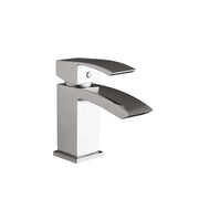 AG Descent Mono Basin Mixer Tap with Push Waste in Chrome