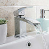 AG Descent Mono Basin Mixer Tap with Push Waste in Chrome