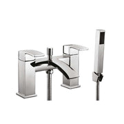AG Descent Bath Shower Mixer with Shower Kit & Wall Bracket in Chrome