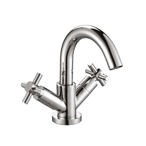 AG Kross Mono Basin Mixer Tap with Push Waste in Chrome