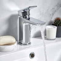 AG Muro Mono Basin Mixer Tap in Chrome