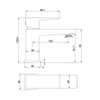 AG Muro Mini Mono Basin Mixer Tap in Chrome