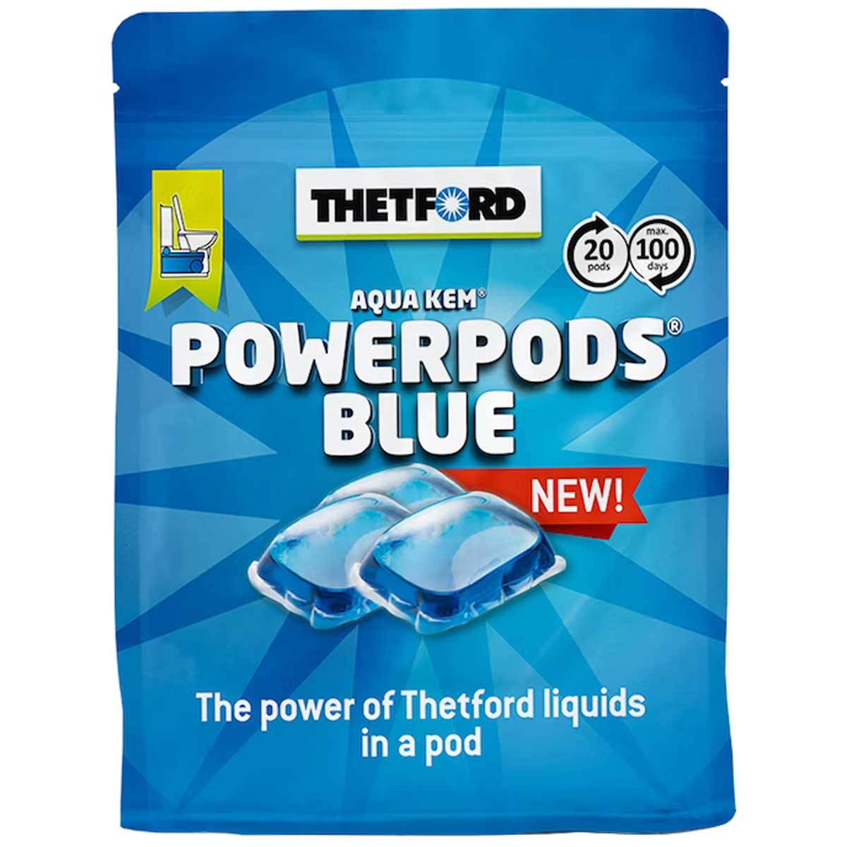 Thetford Aqua Kem PowerPods Blue (20 Pods)