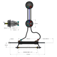 Hydrodrive TL1-16MRA-DS Second Station kit for applications: MF115-MRA, MF150-MRA, MF175W, MF175WTS, MU50TF-MRA