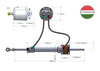 Hydrodrive MU75TF-MRA Inboard Hydraulic System for boats up to 12 m (40 ft), featuring auto-lubricating IGUBAL® spherical bearing support