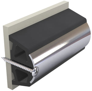 VETUS Stainless steel inlay for TRAP5S rubbing strake