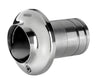 VETUS Transom exh connection D 45mm ss