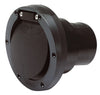 VETUS plastic transom exhaust connection with check valve, 50mm