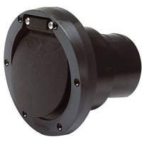 VETUS plastic transom exhaust connection with check valve, 50mm