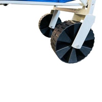 Folding Pull Trolley with All-Terrain Wheels 150kg Capacity