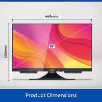 Cello 19" Smart WebOS 12V/230V Traveller TV with Perfect Pitch