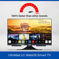 Cello 19" Smart WebOS 12V/230V Traveller TV with Perfect Pitch