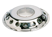 VETUS deck ventilator UFO, SS, translucent, incl. plastic grill