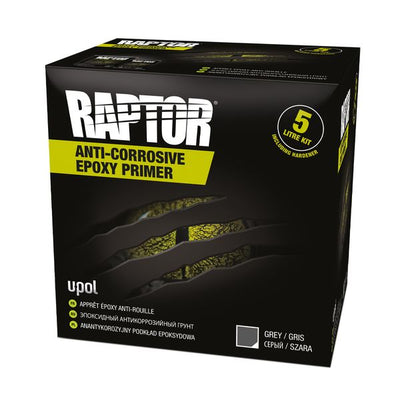 Raptor Anti Corrosive Epoxy Grey Primer Kit 5 Litres
