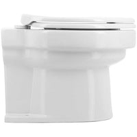 Vetus Compact Electric Toilet with Soft Close Lid (12V)