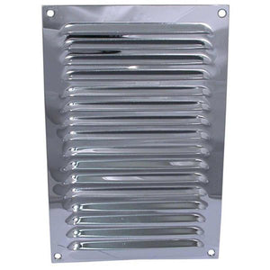 Hooded Louvre Vent Chrome Plated (6" x 9")