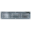 Hooded Louvre Vent Chrome Plated (12" x 3")