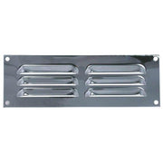 Hooded Louvre Vent Chrome Plated (9" x 3")