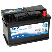 Exide EP600 12V Dual AGM Battery 70Ah (Low Box)