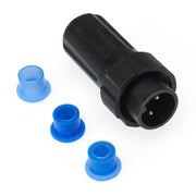 Male in-line connector – screw terminal - 2 pin