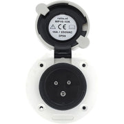 Victron Shore Power Inlet Socket in Polyamide (16A / 250V)