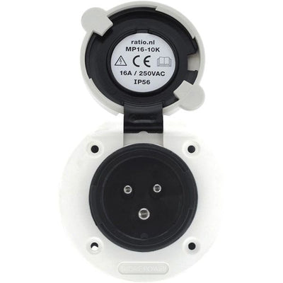 Victron Shore Power Inlet Socket in Polyamide (16A / 250V)