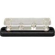 Victron Busbar with Polycarbonate Cover (150A / 4 Terminals)