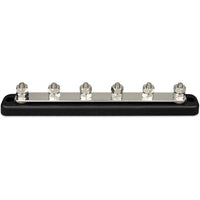 Victron Busbar with Polycarbonate Cover (150A / 6 Terminals)