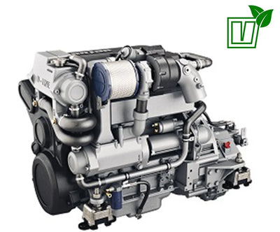 VETUS Engine Deutz 4 cyl 120hp  12V/160A/1P Without gearbox