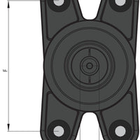 VETUS VDR 6, constant-velocity joint 42, shaft 50mm, 6'' flange (VDR642506)