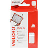 Velcro Stick On Squares (25mm x 24m / White)