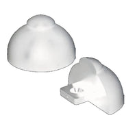 VETUS Set end pieces white for rubbing strake type HARO60 (EHARO60W)