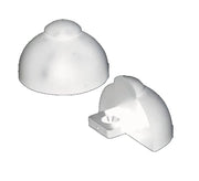VETUS Set end pieces white for rubbing strake type HARO60 (EHARO60W)