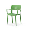 Vivo Polypropylene Armchair for Contract Use - Avocado