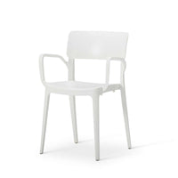 Vivo Polypropylene Armchair for Contract Use - White