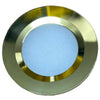 Slim Gold LED Downlight for Recess Mount (Warm White / No Switch)