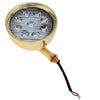 AG LED Tunnel Light with Brass Surrounding 117mm Diameter