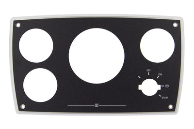 VETUS Instrument front panel with gasket