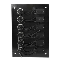 AAA 12V 6 Gang Fuse Switch Panel (10060)