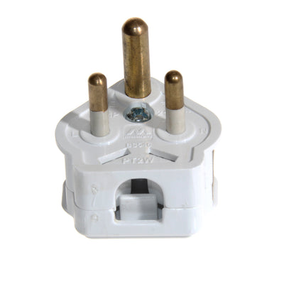 AG 2 Amp Round 3 Pin Plug
