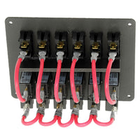 AG 6 Way Circuit Breaker/Switch Panel (6A, 8A, 10A and 15A)