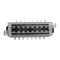 AG Fuse Holder 8 Way Clear Top Blade Type