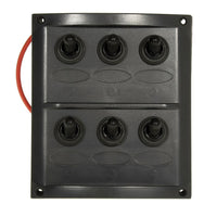 AAA 6 Way Fuse/Switch Splash Proof Panel
