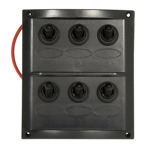 AAA 6 Way Fuse/Switch Splash Proof Panel