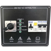 AG AC Panel RCCB 2MCB's + 2-Way Changeover