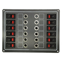 AG 12-Way Circuit Breaker Switch Panel