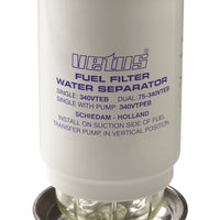 VETUS Spin-on filter, 10-micron, Max. 190l/h (VT33EB)