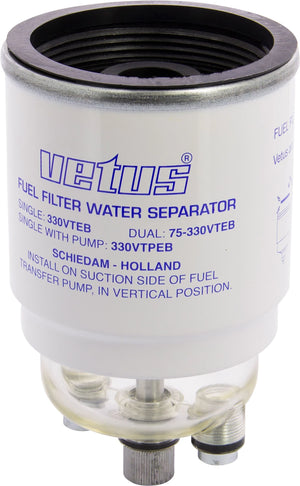 VETUS Spin-on filter, 10-micron, Max. 190l/h